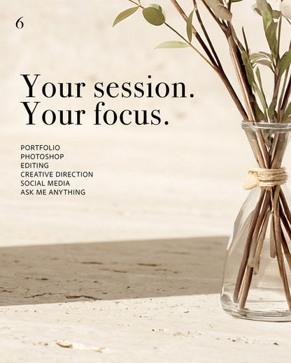 Portfolio Review + 1:1 Mentoring